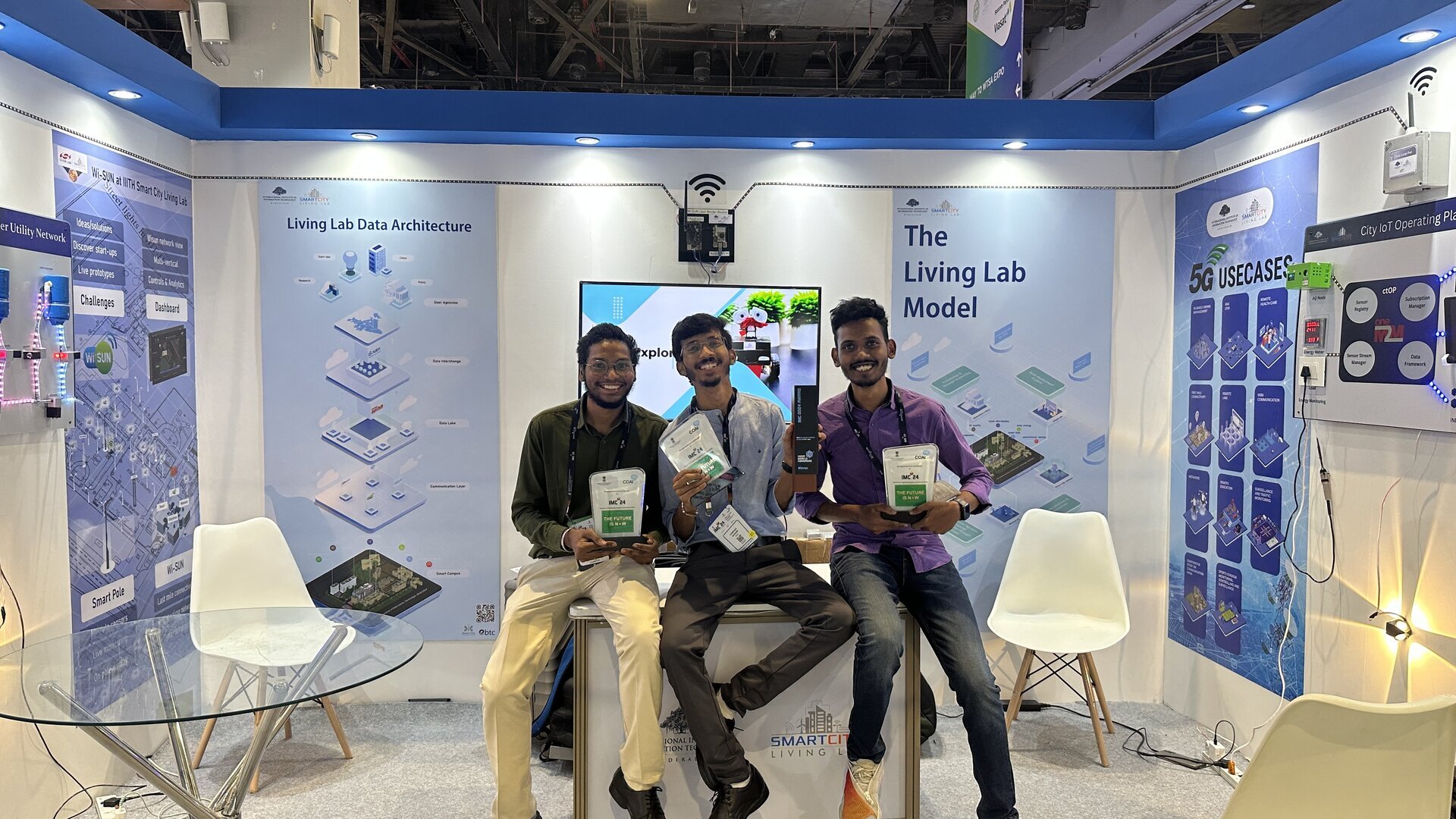 India Mobile Congress 2024 - Interactive product showcase booth