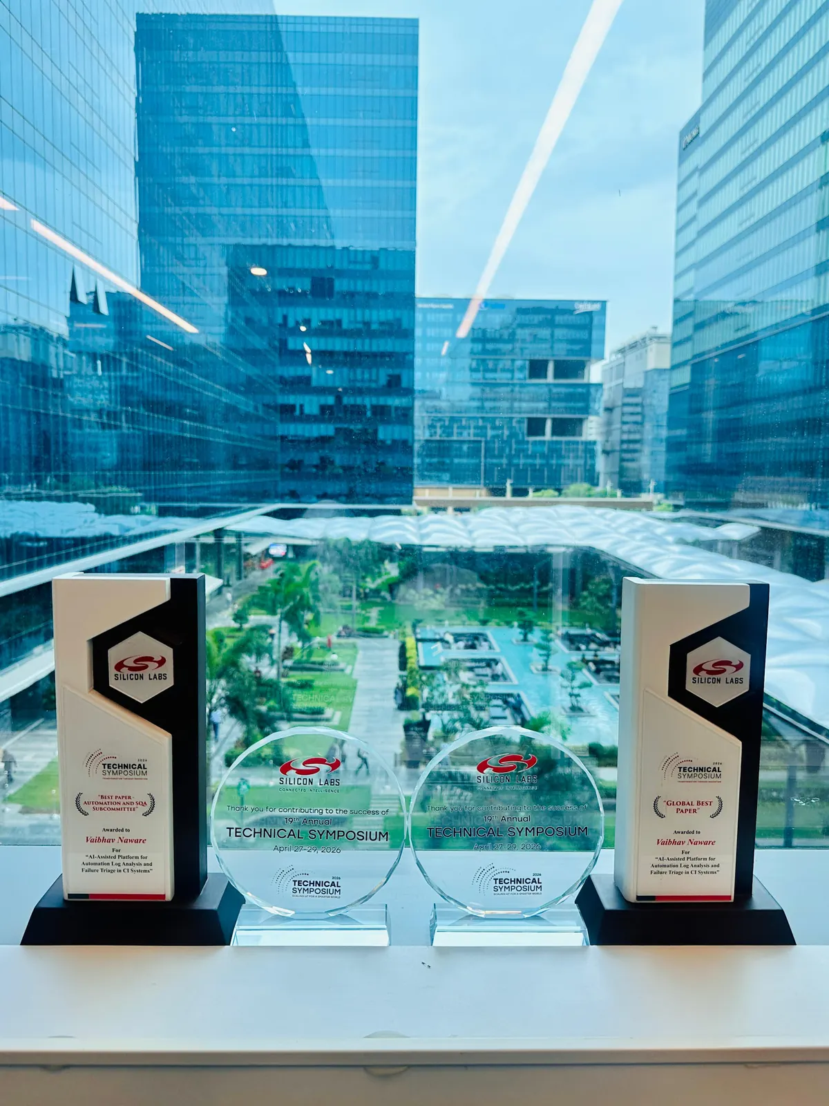 Silicon Labs 2026 Technical Symposium Global Best Paper and Best Paper awards